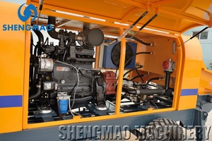 Mini pumpcrete BƠM BÊ TÔNG bơm điện shengmao máy móc - Product Image 3