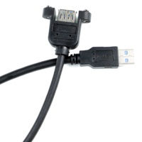 Cable de Conexión USB 3.0 de 5 Pines Macho JST Personalizado para Placa Base PCB, Arnés de Cables para Motocicleta/Automóvil, PVC