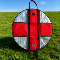 Sac de pique-nique imperméable en tissu Oxford 2-en-1 pour le camping en plein air 100x100cm en tissu Oxford