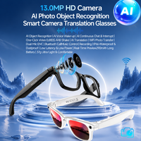 Nuovi Occhiali Smart 2026 con Fotocamera 4K, Assistente AI Chat GPT 4.0, Video 13MP, Impermeabilità IP67, 12 Ore di Musica, Traduzione in Tempo Reale
