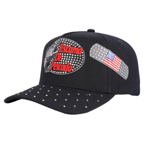 Casquettes de baseball pour hommes Tcap Chine avec broderie personnalisée et logo brillant - Product Image 3