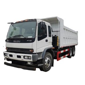 <span class=keywords><strong>Venta</strong></span> directa de fábrica ISUZU <span class=keywords><strong>FVR</strong></span> 6x4 30 toneladas camiones volquete de servicio pesado 10 ruedas volquete vehículo EURO V motor diesel - Product Image 1