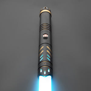 ดาบไลท์เซเบอร์ Force Guardian SABER LED CFX ด้ามอลูมิเนียมอัลลอยด์ ใบมีดสำหรับการต่อสู้หนัก สีสันไม่จำกัด หมุนได้อย่างราบรื่น ดาบไลท์เซเบอร์ของเล่น - Product Image 5