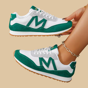 Zapatillas <span class=keywords><strong>de</strong></span> deporte <span class=keywords><strong>de</strong></span> talla grande para <span class=keywords><strong>mujer</strong></span> <span class=keywords><strong>de</strong></span> <span class=keywords><strong>Amazon</strong></span> para primavera 2025, tendencia <span class=keywords><strong>de</strong></span> moda, <span class=keywords><strong>zapatos</strong></span> informales para exteriores con cordones, venta al por mayor transfronteriza - Product Image 3