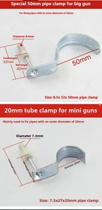 Maneggevole morsetto All-In-One Mini 20 pistola <span class=keywords><strong>elettrica</strong></span> acqua sparachiodi In acciaio cannone per fornitura transfrontaliera - Product Image 6