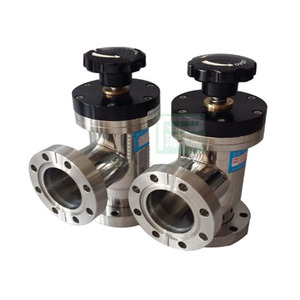 Válvula Angular Manual de Acero Inoxidable KF10 50 con Brida para Gas a Temperatura Normal, Aplicación General - Product Image 2