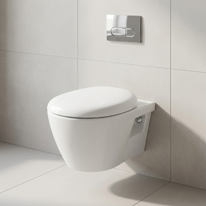 Norme européenne forme d'oeuf céramique sanitaire réservoir dissimulé mural salle de bain toilette une pièce fabriqué WC fournisseur - Product Image 6