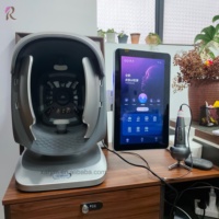 Analyseur de peau AI X3Pro 36MP 8 spectres, détecteur facial et capillaire, système d'analyse de la peau intelligent pour salon de beauté et centre de soins de la peau