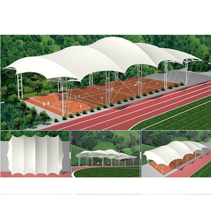 Toldos para Exteriores, Carpas Arquitectónicas de PVDF, PTFE, ETFE, Estructura de Membrana para Techos de Estadios, Canchas de Baloncesto y Tenis - Product Image 5