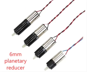 하이 퀄리티 <span class=keywords><strong>3v</strong></span> 6mm 코어리스 초소형 <span class=keywords><strong>DC</strong></span> 기어 모터 (유성 기어 박스 포함) - Product Image 6