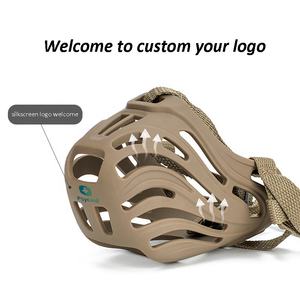 <span class=keywords><strong>Bozal</strong></span> <span class=keywords><strong>de</strong></span> Silicona Transpirable Personalizado para Perro con Correas Ajustables - Product Image 5