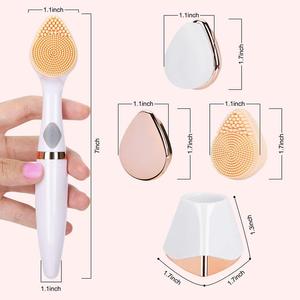 Impermeable 3 en 1 multifunción VIBRADOR ELÉCTRICO <span class=keywords><strong>cepillo</strong></span> de etiqueta privada automática maquillaje <span class=keywords><strong>cepillo</strong></span> de <span class=keywords><strong>silicona</strong></span> vibrador <span class=keywords><strong>cepillo</strong></span> <span class=keywords><strong>facial</strong></span> - Product Image 5