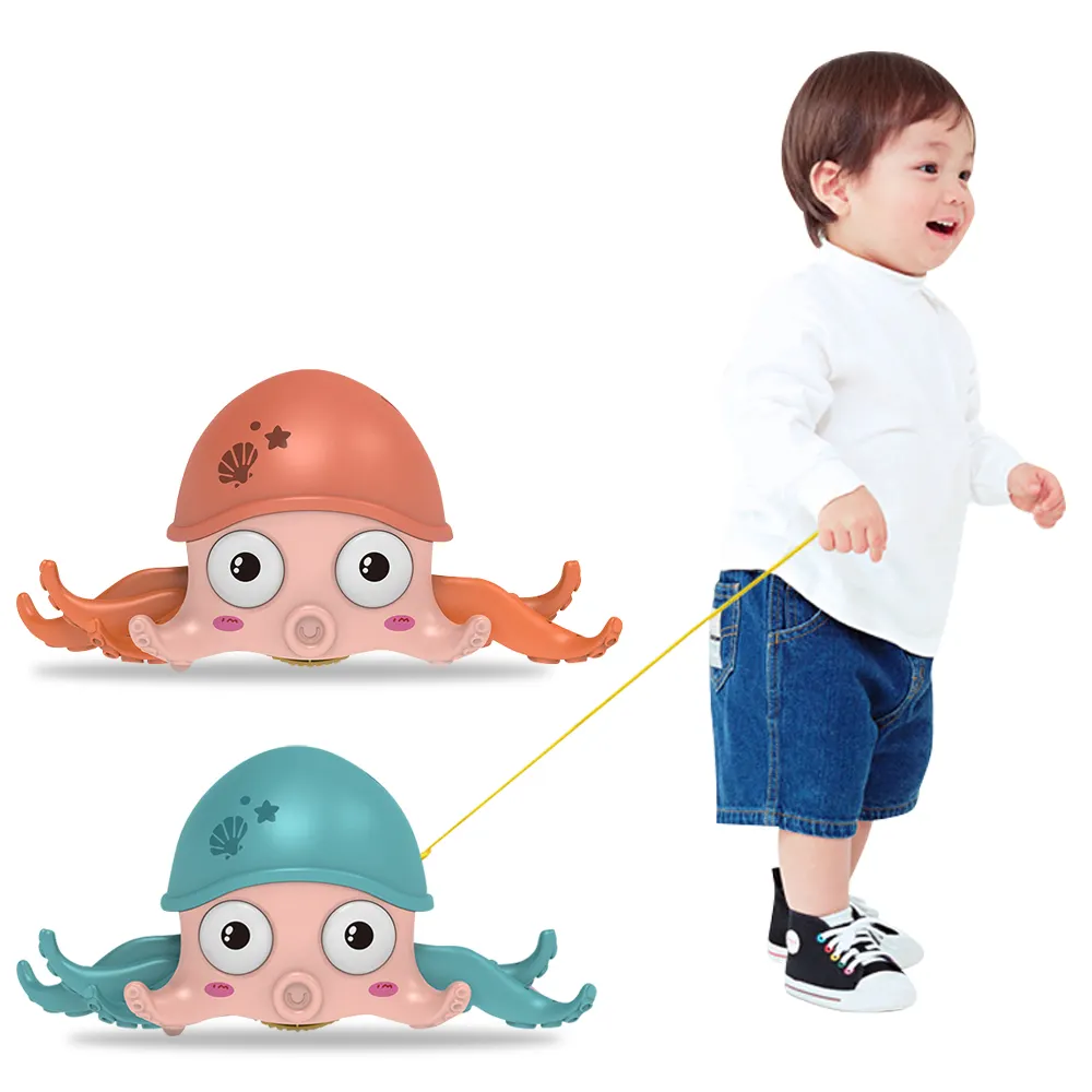 2023 Nieuwe Speelgoed Opwindt Mooie Octopus Zomer Waterzwemmen Dier Badspeelgoed Badkuip Speelgoed Voor Kinderen