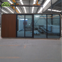 Maison Modulaire Préfabriquée de Luxe en Acier, Style Pod, Écologique et Mobile, Direct Usine, pour Bureaux, Appartements et Centres Commerciaux