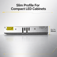 Alimentation à découpage LED ultra-mince G-Energy N200V5-A 5V 200W pour affichage LED et mur vidéo avec garantie de 2 ans