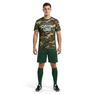 Maillots de football personnalisés en polyester respirant à séchage rapide pour la vente en gros – Uniformes de sport à manches courtes par sublimation - Product Image 5