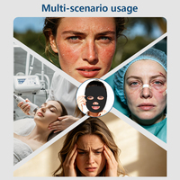 Masque facial chauffant et rafraîchissant en gel, nouveau design 2026, pour réduire les poches sous les yeux, atténuer les gonflements du visage et prendre soin de la peau