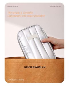 Organizador de Cables de Viaje, Bolsa Impermeable para Cargadores y Cables, Estuche Portátil para Accesorios Tecnológicos con Compartimentos con Cierre - Product Image 6