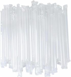 Plastic <b>Bubble</b> Tea Smoothie Milkshake <b>Boba</b> Drinking Disposable Straws - Product Image 1