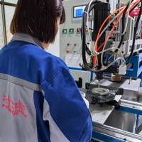 Mesa de Lijado Industrial con Sistema de Recolección de Polvo, Ahorra Espacio, para Aplicaciones de Eliminación de Polvo