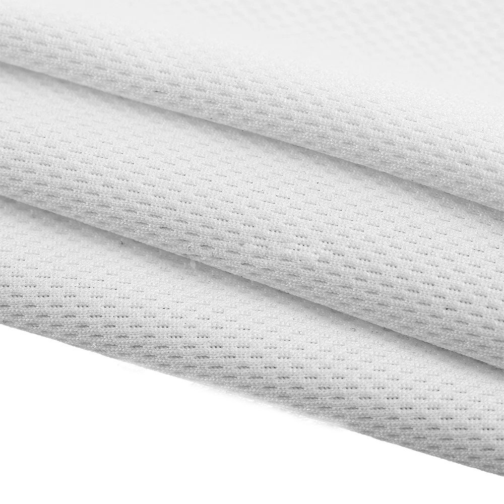 Bird's Eye Fabric Knit Quick Drying Fabric Function Sports Fabric Moisture Wicking Sweat Quick Drying T-shirt Sportswear