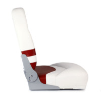 Siège de bateau de pêche durable et imperméable de style sportif, logo personnalisé, dossier haut, sièges de bateau pliants marins