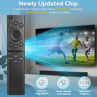 Vente en gros en usine BN59-01385A pour toutes les télévisions intelligentes Samsung (pas de voix), télécommande universelle pour cadre TV Samsung incurvé solaire