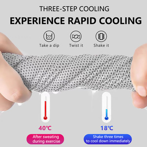 Muñequera refrescante de microfibra, secado rápido, eliminación de calor, toalla de muñeca fresca para Yoga, Tenis, gimnasio, Fitness, correr, senderismo, Camping, deportes - Product Image 2