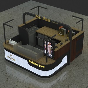 Muebles Retro para Cafetería, Exhibidor y Mostrador, Mostradores Comerciales para Café, Franquicia de Cafetería - Product Image 5