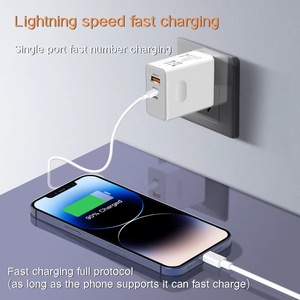 Adattatore di Ricarica Rapida 120W <span class=keywords><strong>a</strong></span> Doppia Porta <span class=keywords><strong>A</strong></span>+<span class=keywords><strong>C</strong></span> Standard Europeo per Telefoni Cellulari /Redmi - Product Image 3