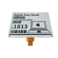 Layar Eink 5.83 inci resolusi 648*480 tampilan e-paper modul Tampilan teknologi tinta E pembaca Ebook tersedia