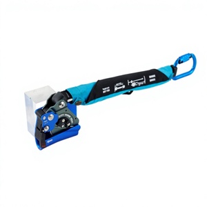 Dispositivo Anticaídas Retráctil de Aluminio con Anclaje y Absorbedor de Energía, Capacidad de 150 kg, Resistencia a la Rotura de 150 KN, 4 Anillos en D - Product Image 3