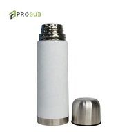 Termo de Acero Inoxidable con Aislamiento para Sublimación Prosub, Botella Deportiva Tipo Bala, Termo para Sublimación, Botellas de Agua
