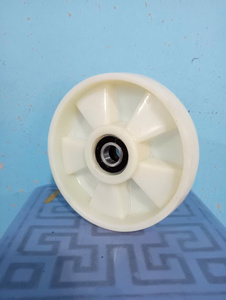 Roue de chariot élévateur en nylon, poulie de chariot élévateur contrepoids, pièce de rechange, petite taille, roue de charge en nylon pour chariot élévateur - Product Image 2