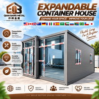 Maison préfabriquée en conteneur au design élégant, résistante au vent, 3 chambres, extensible, 20 pieds, pour habitation