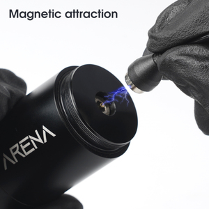 Machine à tatouer sans fil Dragonhawk <span class=keywords><strong>Arena</strong></span> avec double batterie au lithium 1800mAh, ensemble complet - Product Image 4