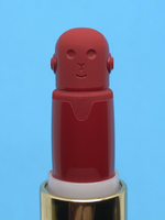 Cetakan silikon lipstik kerajinan bentuk mulut kustom pola bentuk Robot cetakan pembuat Lipstik DIY desain baru