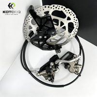Système de freinage hydraulique arrière KOTORQ Ultra Bee pour E-Ride Pro SS 2.0, étrier, levier, tuyau, adaptateur CNC, support, rotor 240 mm, E-Moto