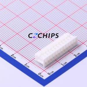 P2020-2x12P Housing (Wire-to-Board / Wire-to-Wire) P=2mm Connector ( Jack Structure: 2x12P )( Pitch: 2mm )( Row Spacing: 2mm ) - Product Image 1