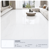 Carrelage en porcelaine poli 400x800mm, aspect marbre, brillant, rectifié, pour murs et sols, chambre, salon, villa, garantie 5 ans