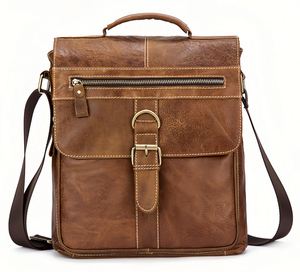 Bolso Bandolera/Cruzado de Cuero Genuino para Hombre MARRANT, Tamaño Pequeño, para Teléfono Celular, Uso Diario, 0.645kg - Product Image 1