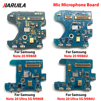 Placa de Micrófono para Samsung Note 20 Ultra 5G N986B N986U N981B N981U, Repuesto de Micrófono, Piezas de Reparación