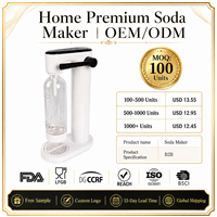 KT-192 Machine à boissons gazeuses à gaz de type froid pour usage domestique, nouvelle machine à soda de bureau avec boîtier en plastique pour utilisation en extérieur