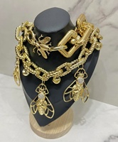 Collar Elegante Serie Insectos, Temática Natural, Multi-estilo, Diseño Especial, Joyería de Moda, Exquisito y Versátil para Fiestas y Uso Diario, Regalo Ideal