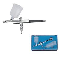 BT-131 kit de peinture aérographe professionnel à double action 2/3oz 4/3oz tasses à gravité-compresseur aérographe pneumatique multi-usages cuivre ABS