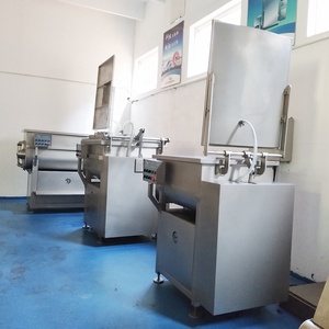 Máy Trộn Nhồi Thịt Thương Mại Máy Trộn Và Máy Xay Thịt Xúc Xích Chân Không Công Nghiệp Chạy Điện - Product Image 5