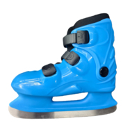 Service de location de patins de hockey sur glace haut de gamme et abordable pour tous les visiteurs de patinoire d'hiver, hommes et femmes, de tous âges