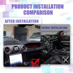 Écran tactile LCD Android 2,5 pouces pour tableau de bord, modèles 2015-2020, affichage multimédia pour passager, autoradio pour Ford Mustang - Product Image 2