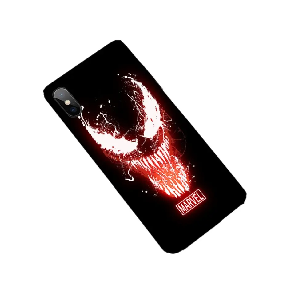 New Trending Wholesale Custom flash led night light up glass cell phone case cover for iphone