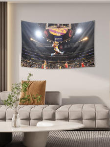 للبيع بالجملة أعلام NBA <span class=keywords><strong>Lakers</strong></span> للأبطال في الهواء الطلق أعلام مخصصة للفريق - Product Image 6